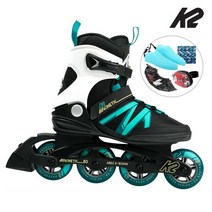 [K2정품 공식판매점] 성인 인라인 스케이트 K2 키네틱 80 W 블랙오션+신발항균건조기+휠커버 외 무상AS