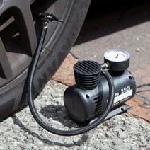 미니 소형 콤푸레샤 무소음 마력 휴대용 12V 300PSI 전기 펌프 공기 압축기 비상 타이어 팽창기 바이크 오, 한개옵션0