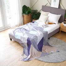 여름 시어서커 홑이불 네이비 플레인 봄 홀이불 홑배