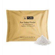 Pure Sorbitol Powder (8 oz) Low-Calorie Sweetener Sugar Substitute Thickening Agent, 1