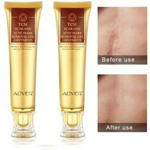 CAICHEN 2 팩 Aliver TCM 흉터 및 여드름 표 제거 젤 크림 연고 항염증제 및 Rapairing 여드름 흉터 제거 크림