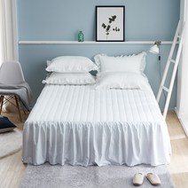 [아르지오] 알러지케어 진드기방지 프릴 누빔 베드스커트 침대스커트 매트리스커버