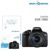 TYDL 버블 HD강화필름 2장 캐논 EOS 750D 액정필름, 2개
