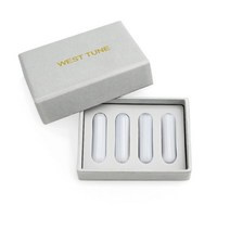자석 교반기 바 크기 35mm 30mm 28mm 25mm 20mm 15mm 10mm PTFE 교반 막대 7 개 4 키트 상자 포함, D 4pcs 30mm SET