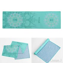 리시안제이 100X30CM 스포츠 타월 요가매트커버 요가용품