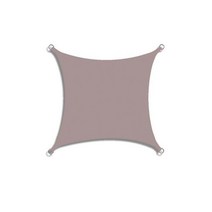 방수 파라솔 그늘 항해 캐노피 캠핑 큰 천 야외 걸이식 정원 테라스, 2X2M, 02 Khaki_01 2X2M