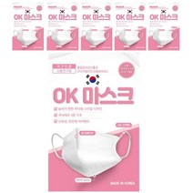 이드베베 OK마스크 소형1 (끈12cm), 1개입, 30매, WHITE