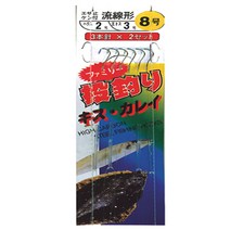 부산가자-백경 유선형 도다리 바늘 카드채비 BK-360, 13호