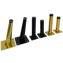 가구가구또가구 XZ 사선다리 일자다리 120mm 150mm 철제다리 골드다리 식탁 상다리 가구다리, 03_ XZ 사선다리120mm용(블랙)