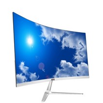 AOCSXM 27 인치 IPS 2K 커브드 모니터 75HZ 풀 HD 게이밍 태블릿 LCD DPHDMI 2560x1440, 24inch 2K 75HZ white_EU 플러그