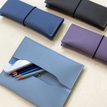오브리즈 1+1 새학기 이벤트 국내제작 양면 밴딩 펜파우치 필통 펜케이스, 올드로즈