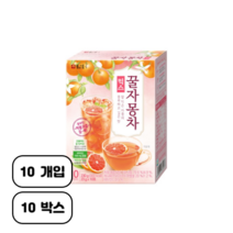 담터 꿀자몽차 믹스 10T X 2개, 100개입, 23g