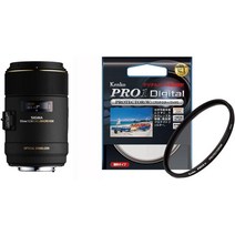 sigma 시그마 105mm F2.8 EXDGO SHSM 매크로 카메라 slr 렌즈, 2 + 캐논용개, 매크로 렌즈 + 렌즈 필터 PRO1D