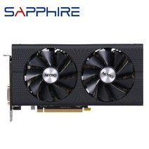 CPU 데스크탑 그래픽카드 사파이어 RX 470 4GB 비디오 카드 GPU AMD Radeon RX470 470D 4G GDDR5 그래픽 컴퓨터 게임지도 HDMI PCIE X16