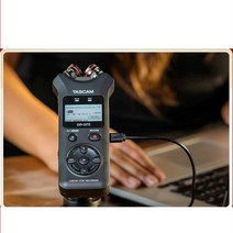 디지털 보이스 레코더 어린이집 눅음기 휴대용 고음질, 표준  TASCAM 오리지널 퍼 스크린 장착