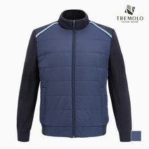 인디안 TREMOLO 액티브 소매니트 몸판 퀼팅 패딩 점퍼_TRGCLWF8416