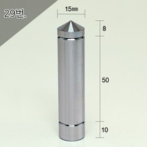 15Ø 15x8x50x10mm 2단다보 크롬뿔형 액자볼트 액자부품장식 간판다보 아크릴다보