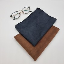 초극세사 스웨이드 클리너 대형안경닦이 악기닦이 40cmx30cm, 블랙