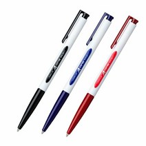 [KT알파쇼핑]라인플러스 에이원볼펜 0.7mm 유성펜 1타-12개입, 블루_W808D96