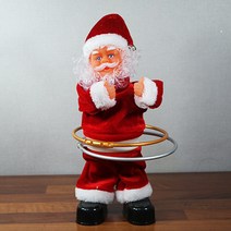 희아랑 훌라후프돌리는 산타클로스 크리스마스소품 파티소품 크리스마스선물 장식 파티, 춤추는산타