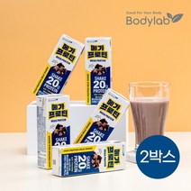 바디랩 고단백쉐이크 메가프로틴 초코 250ml x 12팩 2박스, 없음, 2개
