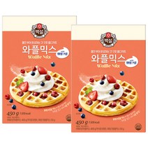 백설 와플믹스, 450g, 2개