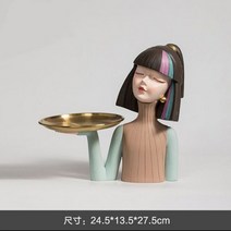 조형물 장식 카페 마당 인테리어 호텔 북유럽 패션 그림 조각 홈 공예 데스크탑 입상 룸 침실, I