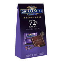 GHIRARDELLI 기라델리 인텐스 다크 카카오 72% 스퀘어백 151g 1개, 기라델리 다크 카카오 72% 스퀘어백 151g, 1개