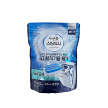엘지생활건강 자연퐁 스팀워시 식기세척기 전용 타블렛 세제 10G X 55입, 4개