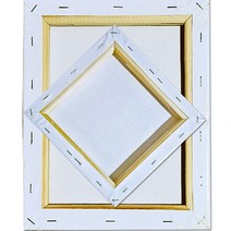 캔버스 3호 유화캔버스 아크릴 미술 캠버스 무지 미니 액자, 풍경형  3호 (27.3X19.0)
