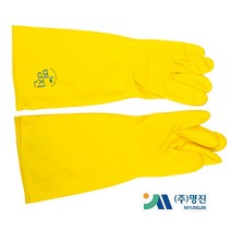 공업용장갑 10호 40cm 고무 보호 장갑 천연 라텍스 100% 생고무 해루질 물질 천연고무장갑 고무장갑 라텍스장갑 보호장갑 어업 수산 시장 물고기 방수장갑 작업 공업용고무장갑