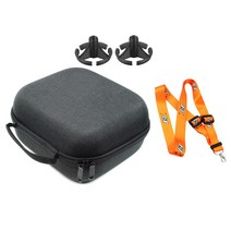 둥둥드론 JMT RadioLink Flysky Frsky 송신기 리모콘 운반 케이스 보관 가방 방수 TX RC 무인 항공기 부품, [06] Black Mount Strap