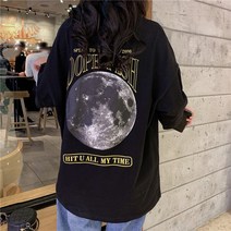 심플반팔티셔츠 티셔츠여성의류 0와이드 루즈핏 BF 하라쥬크 무드 MSCHF 상의 443892123