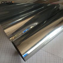 실버 절연 창 색조 필름 태양 보호 단방향 유리 스티커 크기 50CMX200 300 500CM, 50cm x 300cm