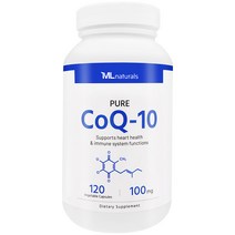 [미국빠른직구] 마이라이프 내추럴스 퓨어 코큐텐 100mg 120 야채캡슐, 120정, 1개