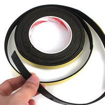 디앤디 EVA 단면 테이프 스폰지 소음방지 충격완화, 두께1mm x 폭60mm x 길이10M