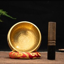 싱잉볼 명상종 명상 7 다른 크기 티베트 노래 그릇 네팔 불교 음악 소리 치유 치료 요가 의식, [32] 11cm