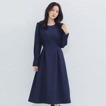 [로엠]핀턱 벨티드 롱원피스 (2colors)_ RMOWC4TRT2