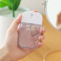 투명 포켓 향수병 향수 공병 옮기기 소분 안개분사 35ml 덜어쓰는 용기 스윗 리필 통 스프레이 미스트 휴대용 케이스 샘플 펌프 미니 공용기 작은 여행용 화장품, 1개