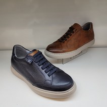 탠디 남성 5cm 키높이라택스창 네이비 밴드끈 스니커즈 MC321M015C1295