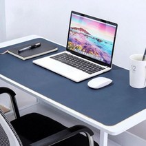 안전제품개별비닐포장 와이드 테이블 데스크매트 마우스패드, 특대(90x45)/블루