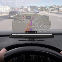 헤드업 자동차 HUD 헤드 업 네비게이션 디스플레이 휴대폰 홀더 마운트 GPS 프로젝터, 한개옵션0, 1개