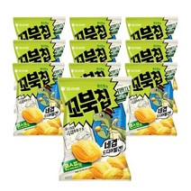 오리온 꼬북칩 콘스프맛 L 136g 대봉 큰봉지 과자, 10개