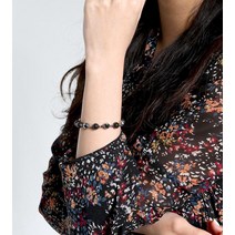 커플 희토류 팔찌 남자 희토류 건강 팔찌 여자, Rose goldㅡ여성용