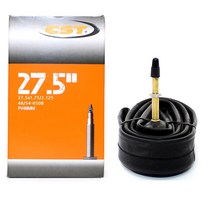 타보자고 27.5인치 자전거 튜브 27.5x1.75/2.125 FV48 산악 MTB 자전거 튜브 (48/54-584)