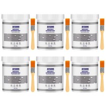 투명 방수 본드 콘크리트 방수접착제 방수스프레이 방수(300g + 브러시), (300g + 브러시)*6