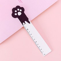 건축 제도 용품 1pcs 한국 만화 고양이 눈금자 크리 에이 티브 나무 귀여운 제도 선물 패션 Kawaii 학교 편, 02 1