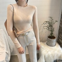 베이시코 / 5color 스트라이프 텐셀티셔츠