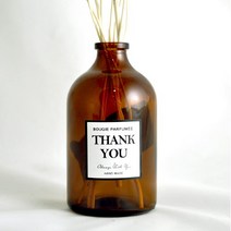 디퓨저 용기 큐티라운드원형브라운100ml/재료 스틱 병