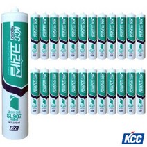 KCC 코레실 SL907 프리미엄 무초산실리콘 300ml 25개입 (백색 회색등), 1 박스 25개입